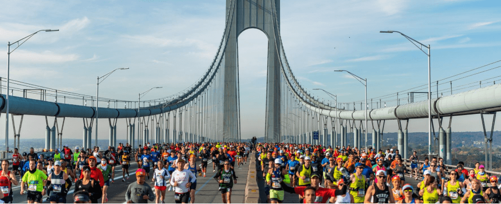 New balance pour sales marathon